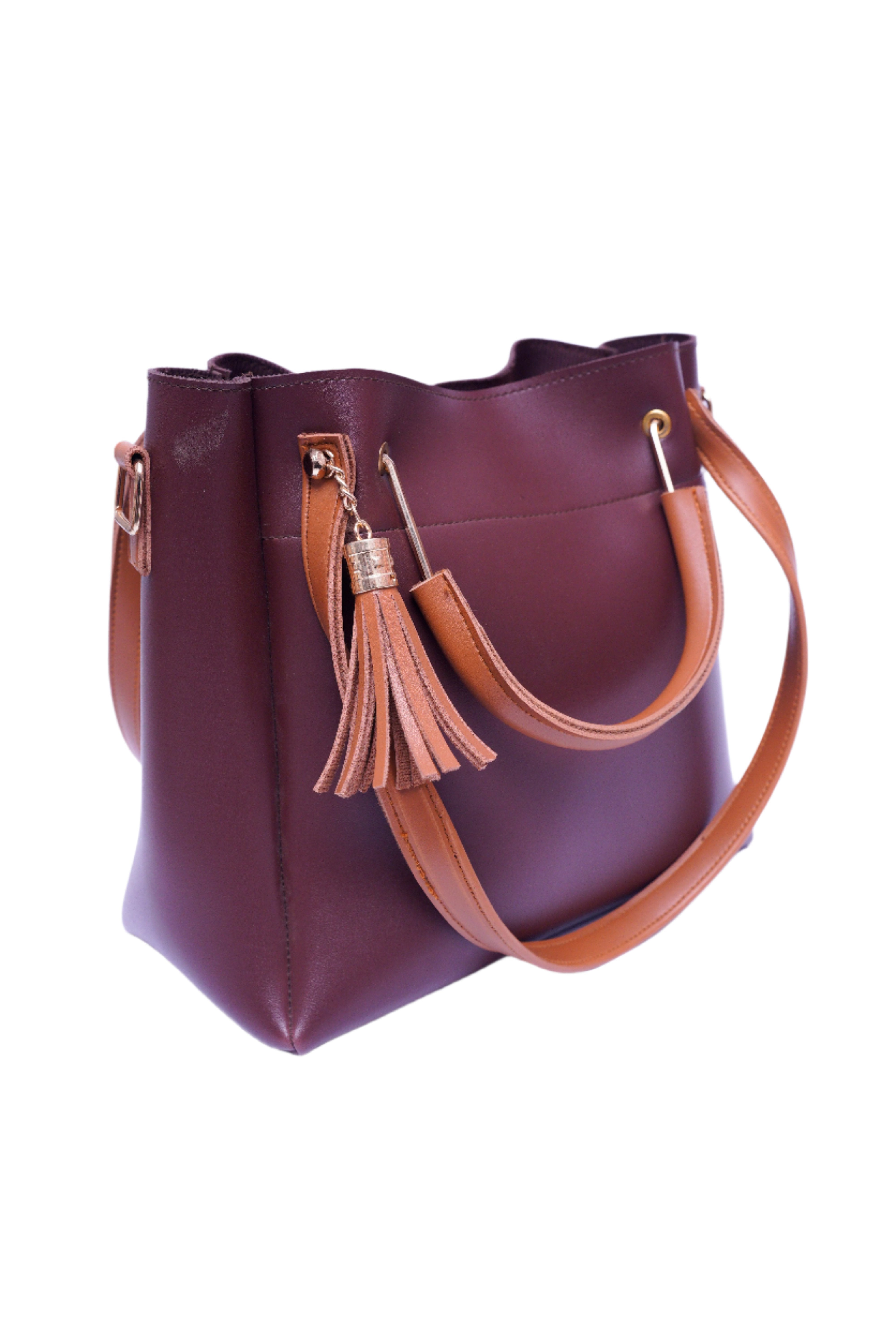 Aurora set of 2 Bag chocolate Brown