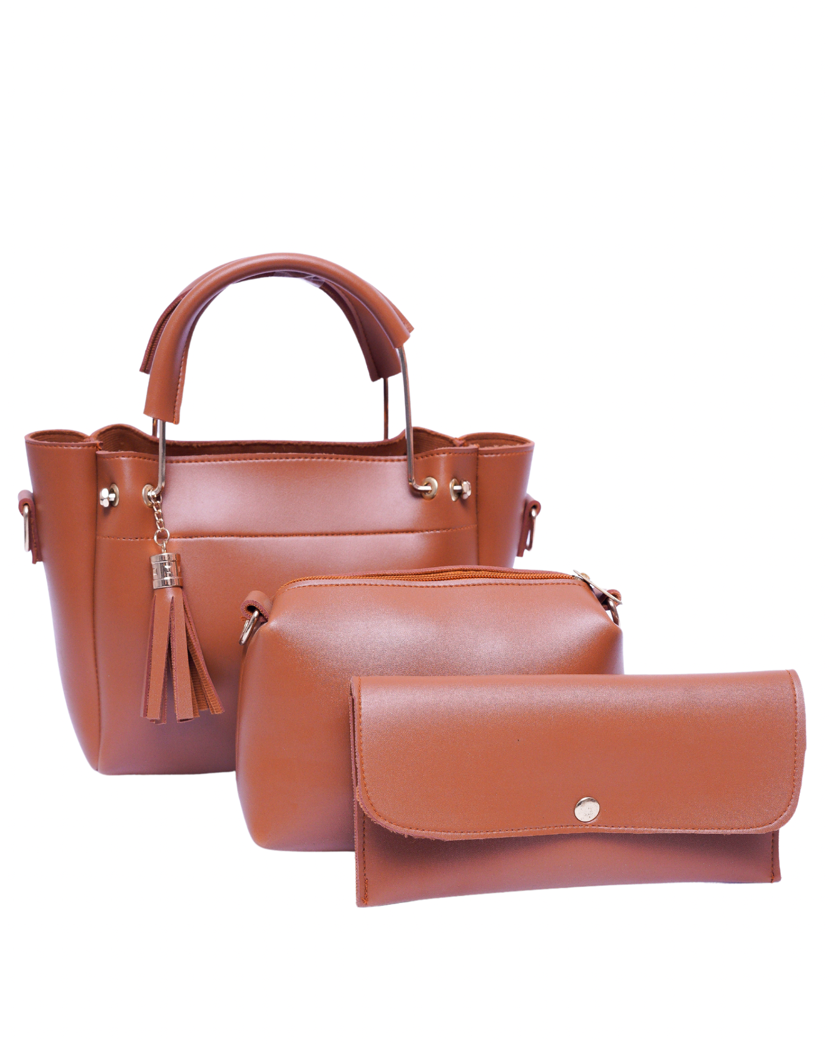 Daisy set of 3 Bag Brown