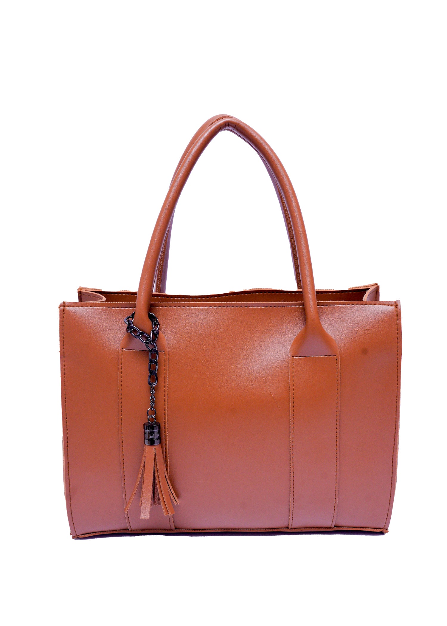 Plain Tote Brown Bag